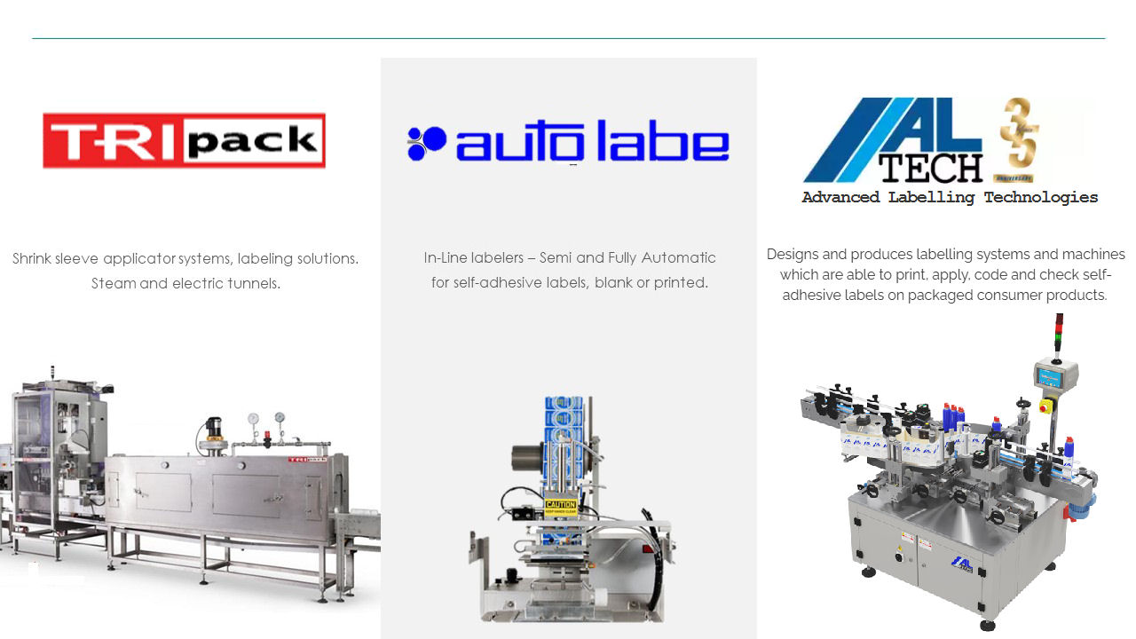 Our Partner Brands 5: Tripack , Auto labe , AL Tech